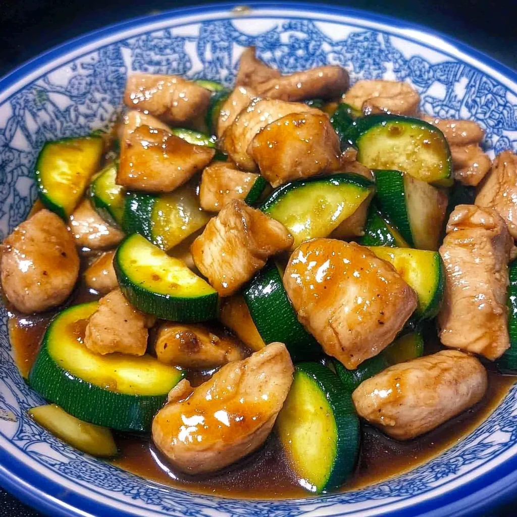 Chicken Zucchini Stir Fry