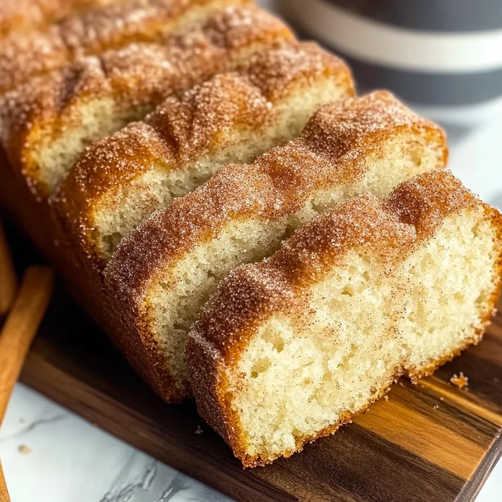 Cinnamon Sugar Donut Bread: A Sweet Delight Awaits!