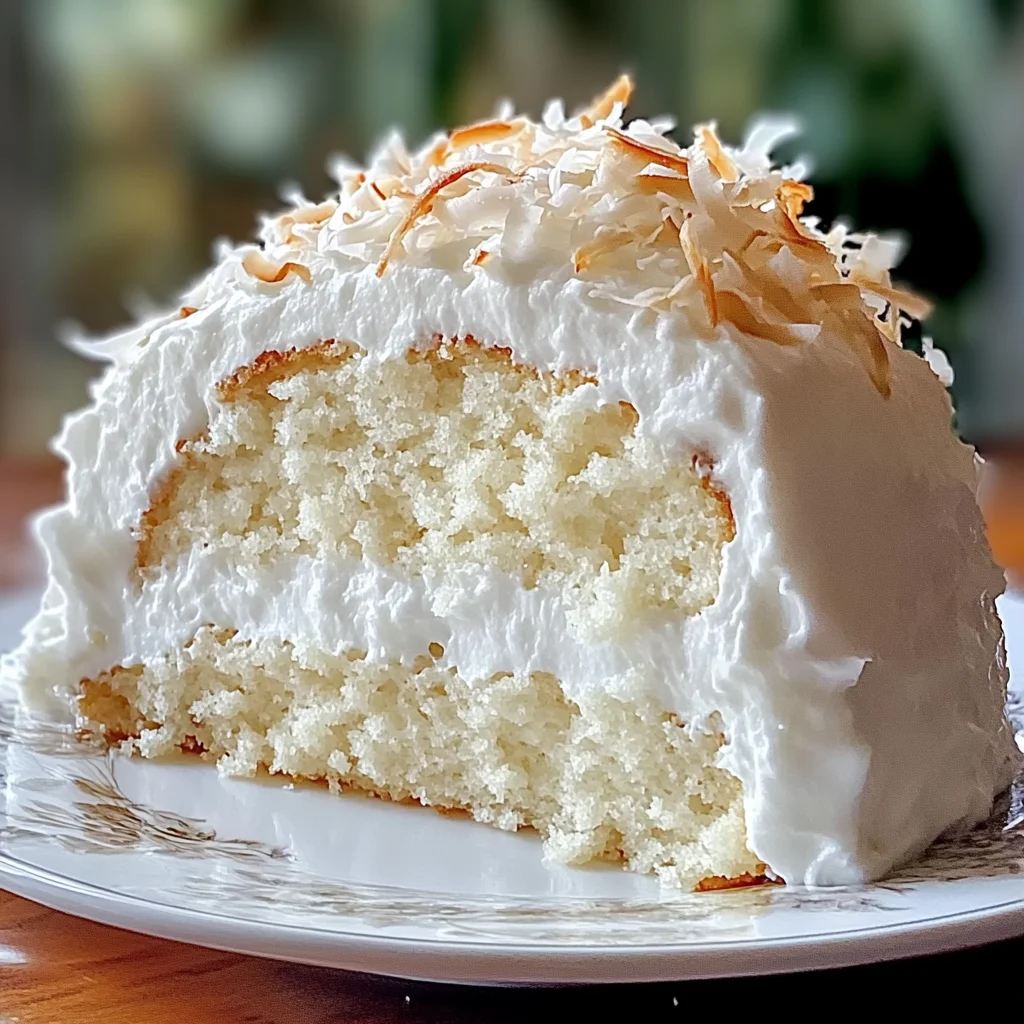 Coconut Cloud Cake Recipe