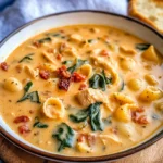 Creamy Tuscan Chicken Soup