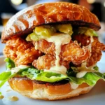 Crispy Chicken Caesar Sandwich