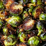 Crispy Honey Balsamic Brussels Sprouts