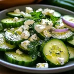 Cucumber Feta Salad