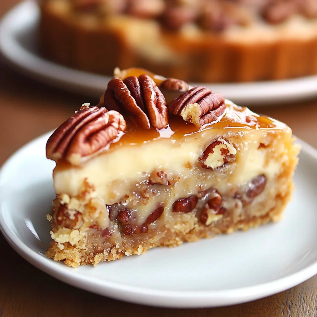 Delicious Gooey Butter Pecan Cake