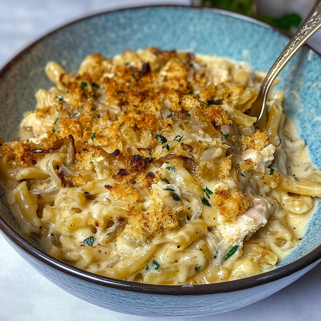 French Onion Soup Pasta Recipe