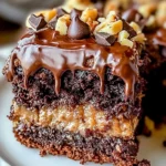 German Chocolate Poke Cake