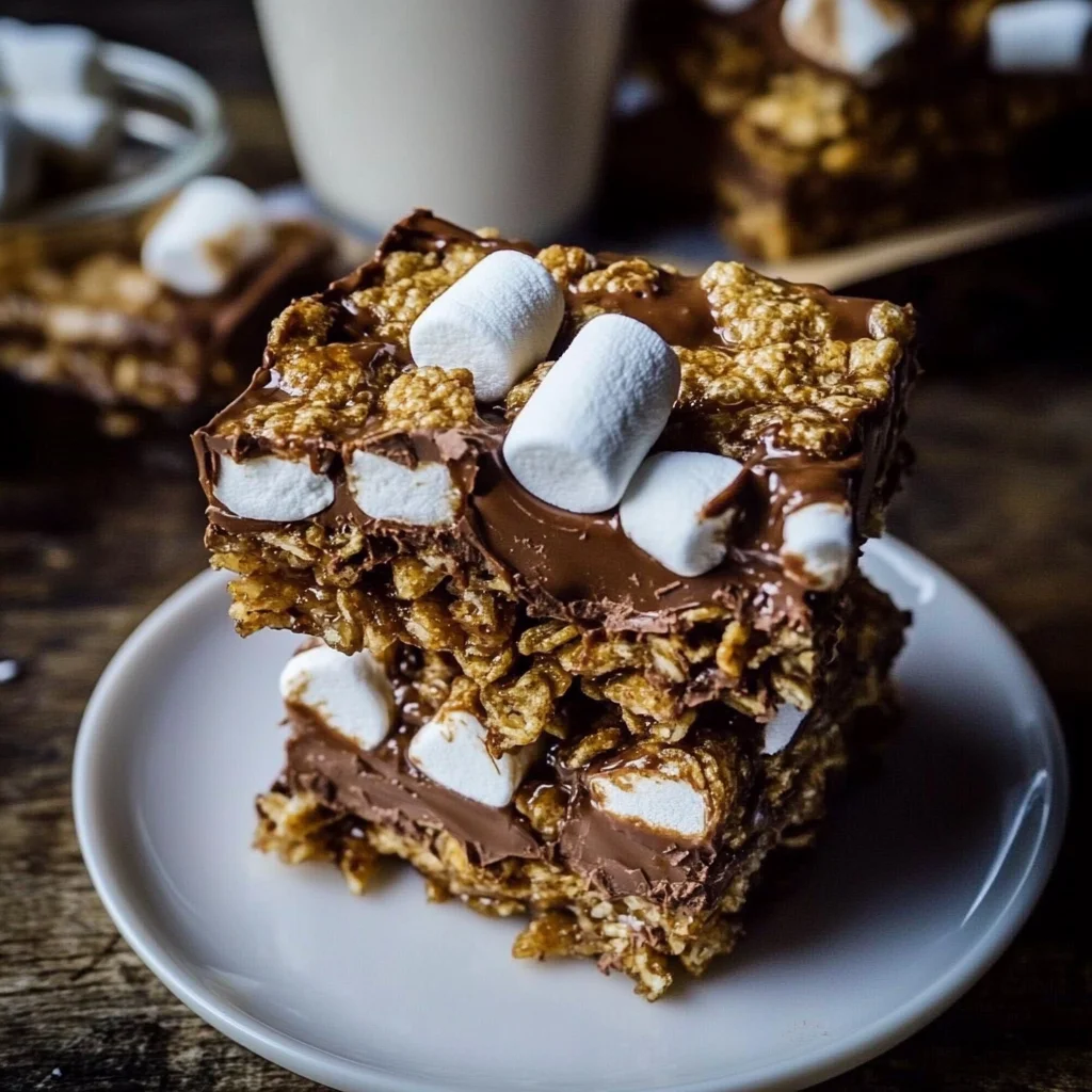Golden Grachicken hams S'Mores Bars