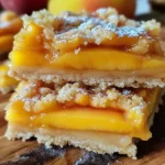 Heavenly Summer Peach Bars