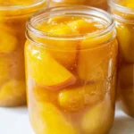 Homemade Canned Peach Pie Filling