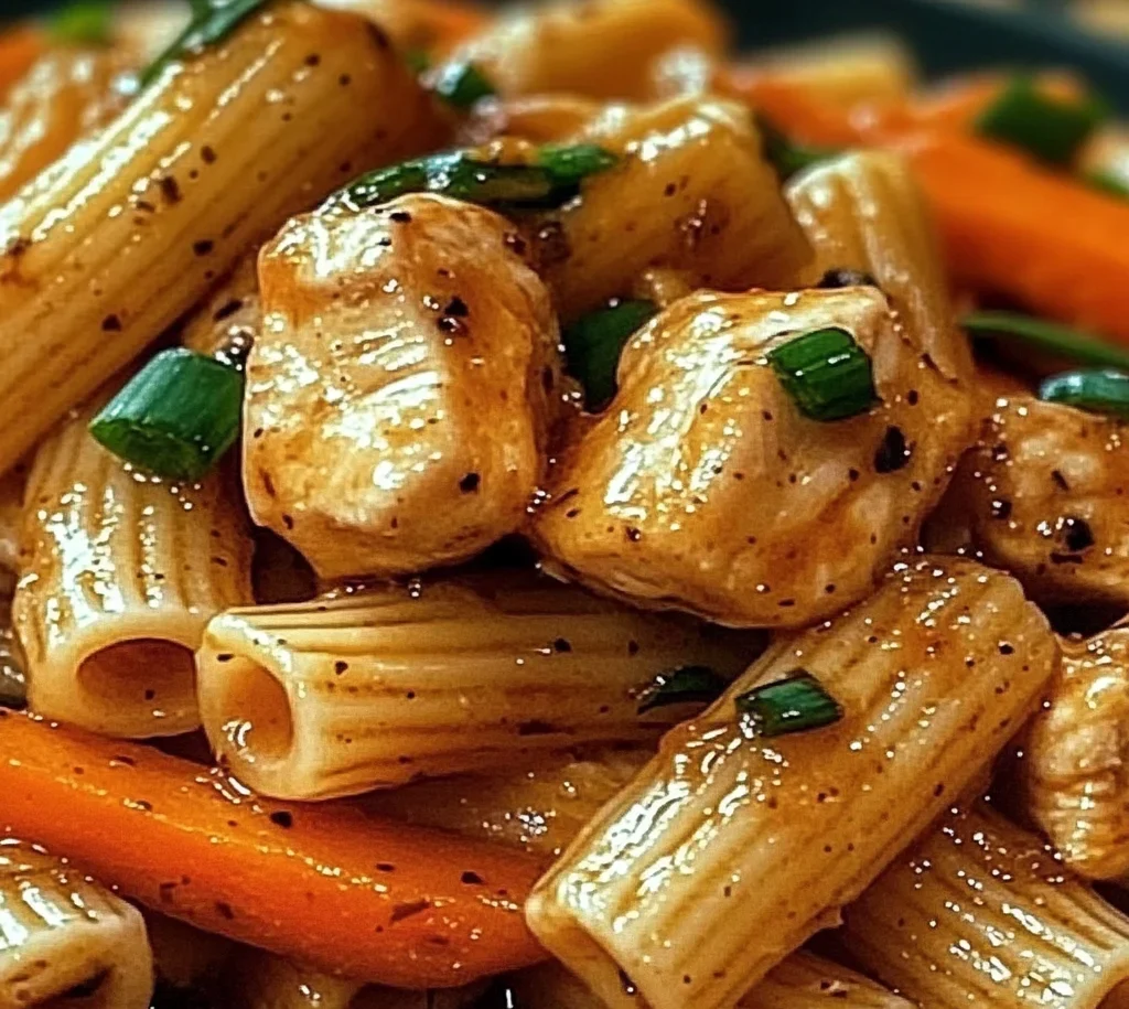 Honey Pepper Chicken Panini Pasta