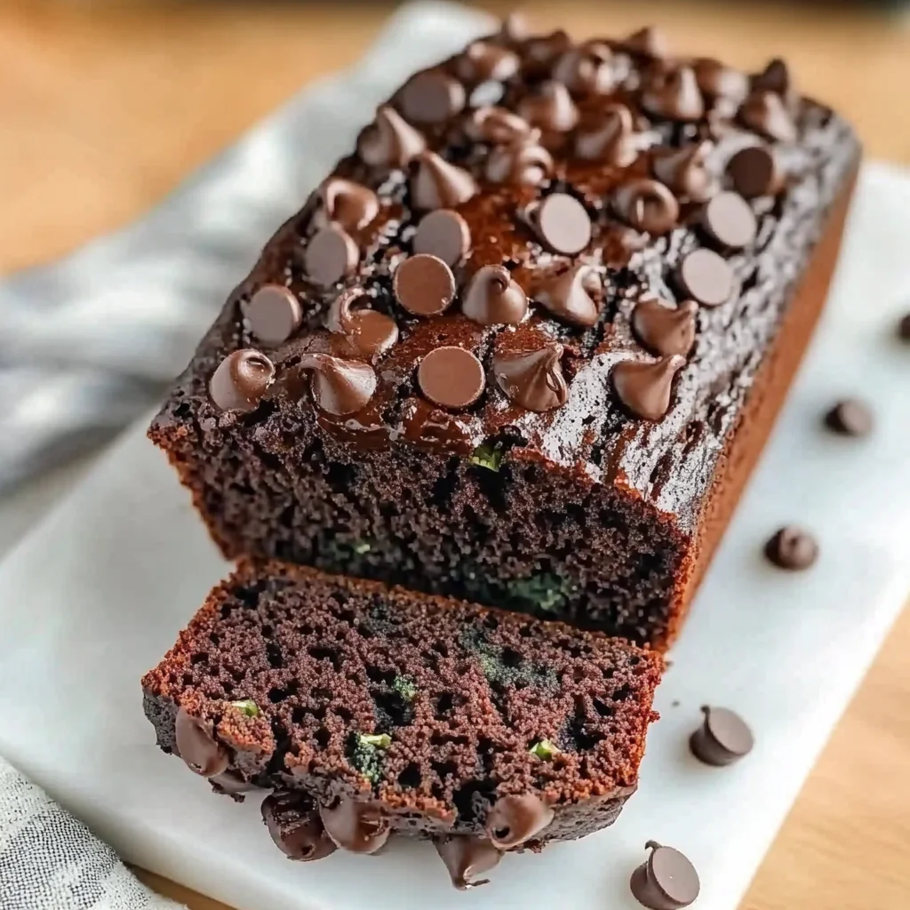 Indulgent Chocolate Zucchini Bread with Sour Cream - Alrightwithme