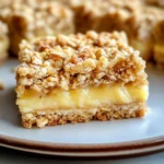 Lemon Oatmeal Crumble Bars