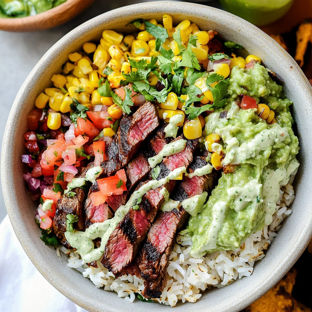 Mexicali Steak Burrito Bowls