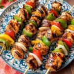 Mexican Barbecue Chicken Skewers