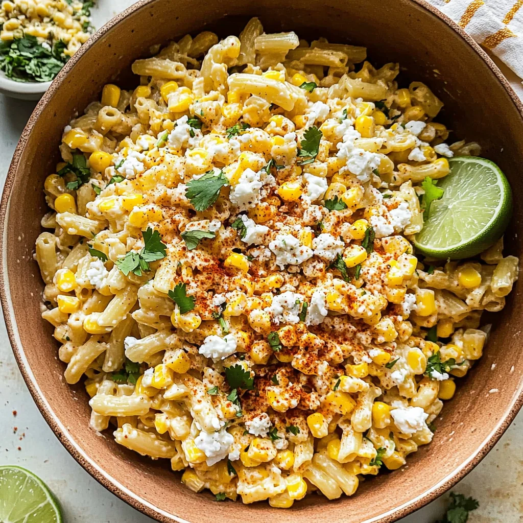Mexican Street Corn Pasta Salad