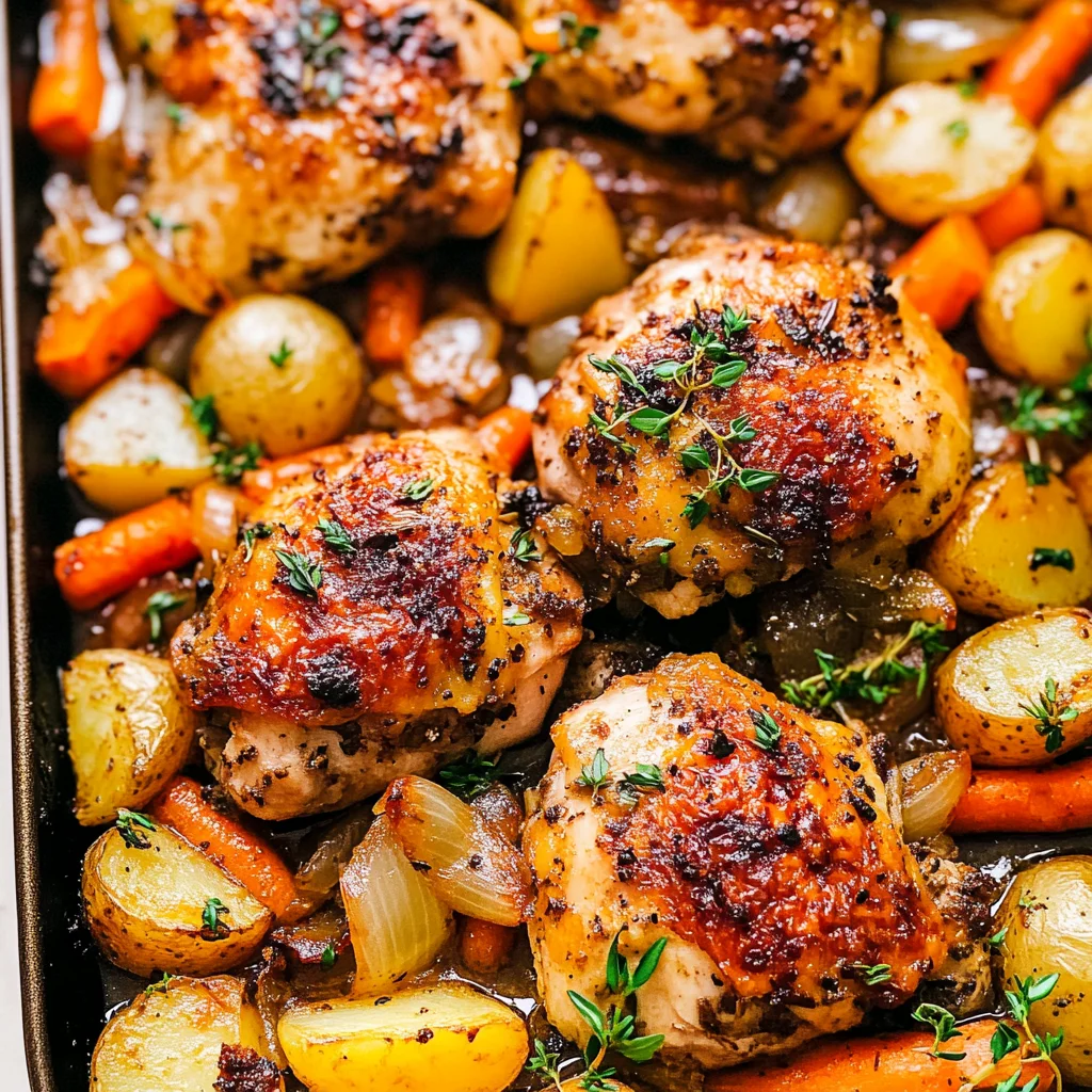 One-Pan Chicken and Potatoes