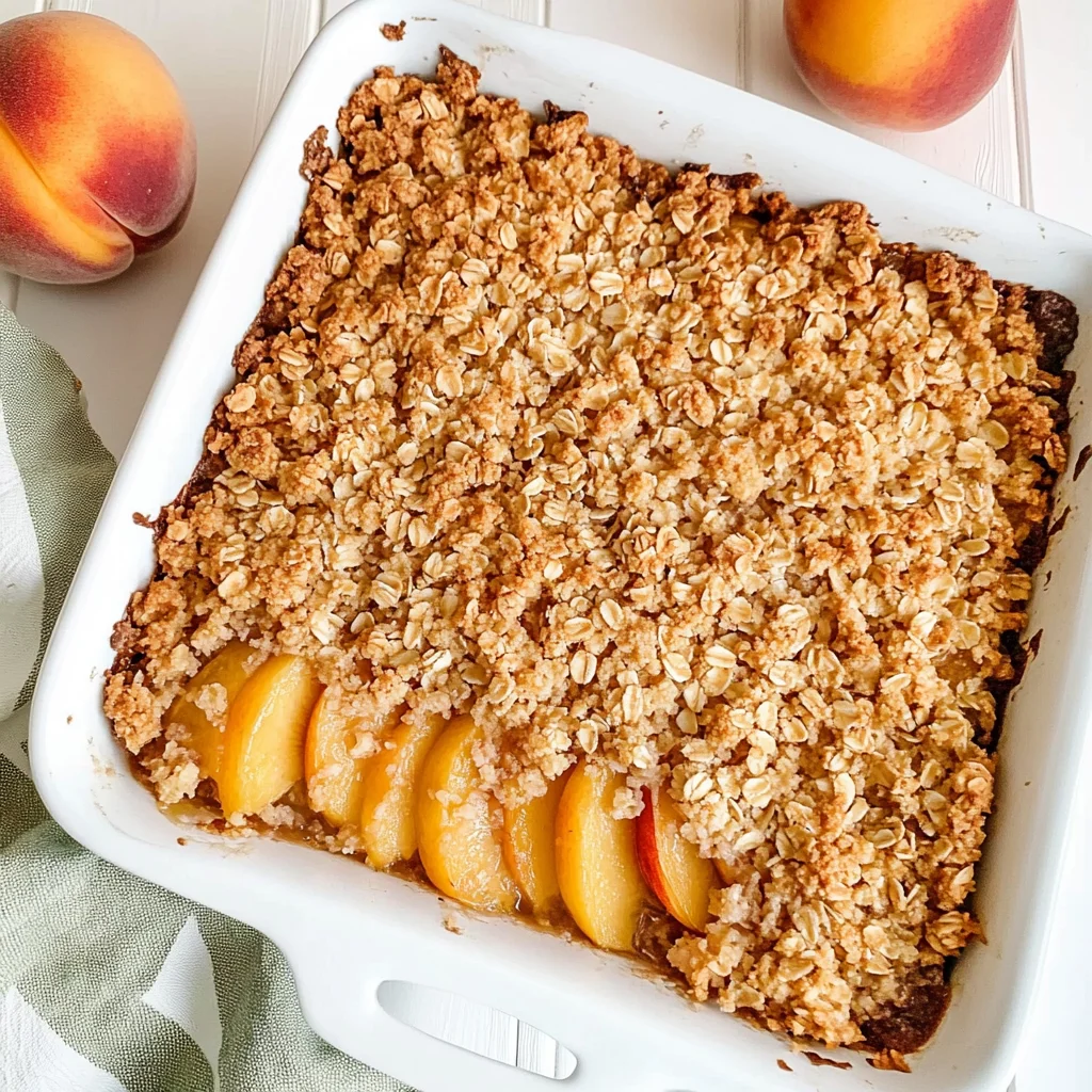 Peach Crisp