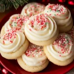 Peppermint Meltaway Cookies