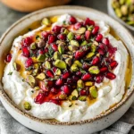 Pomegranate Pistachio Whipped Feta