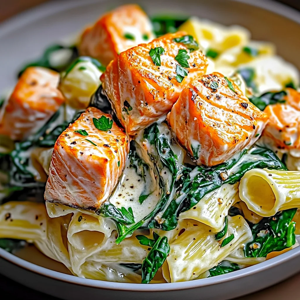 Salmon Spinach Pasta Dish: A Delicious and Nutritious Recipe to Try Today