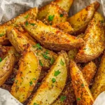 Seasoned Baked Potato Wedges