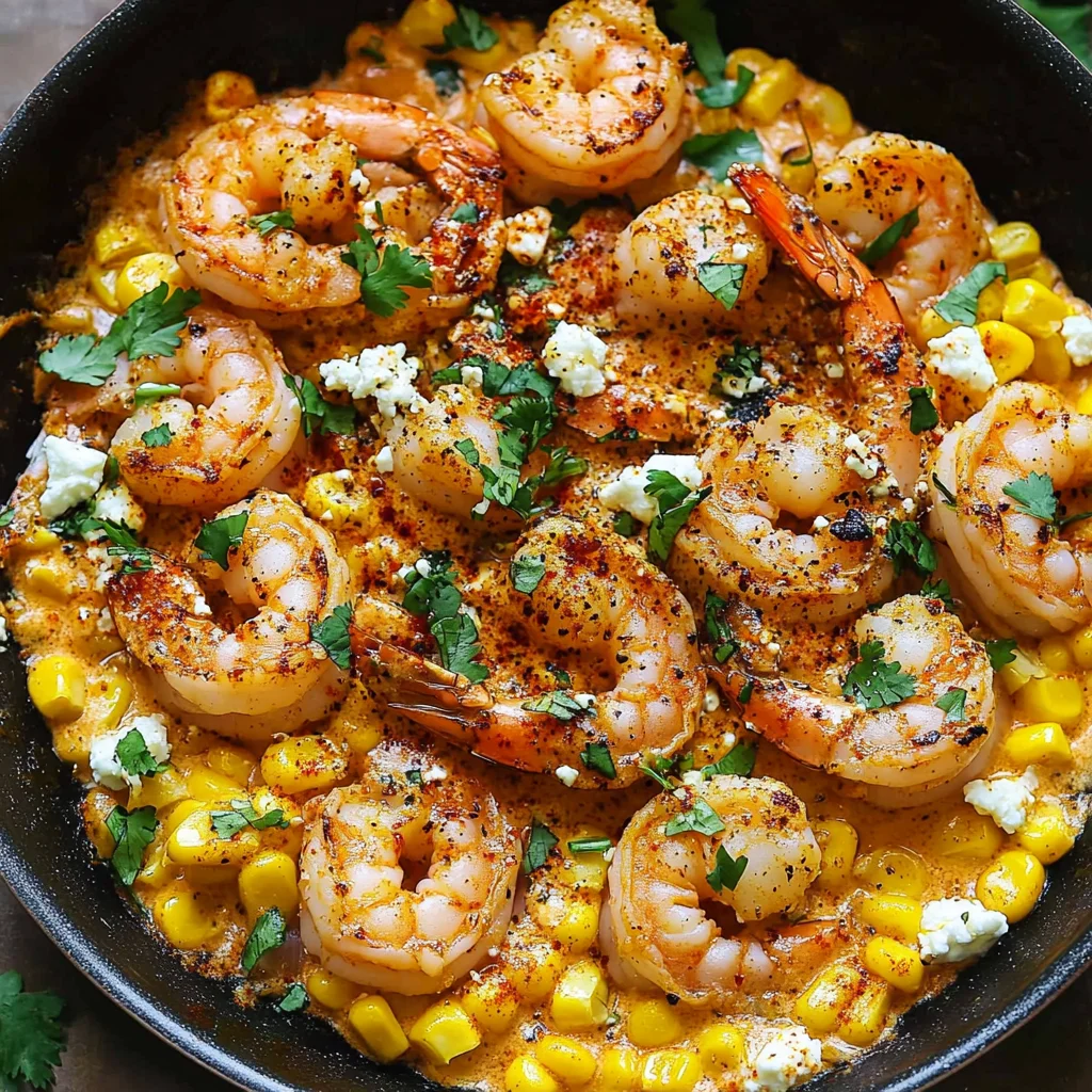 Shrimp and Creamed Corn (30 Minutes, One-Pan)