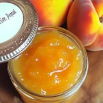 Small Batch Vanilla Peach Jam