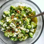 Smashed Cucumber Salad - With Feta and Dill