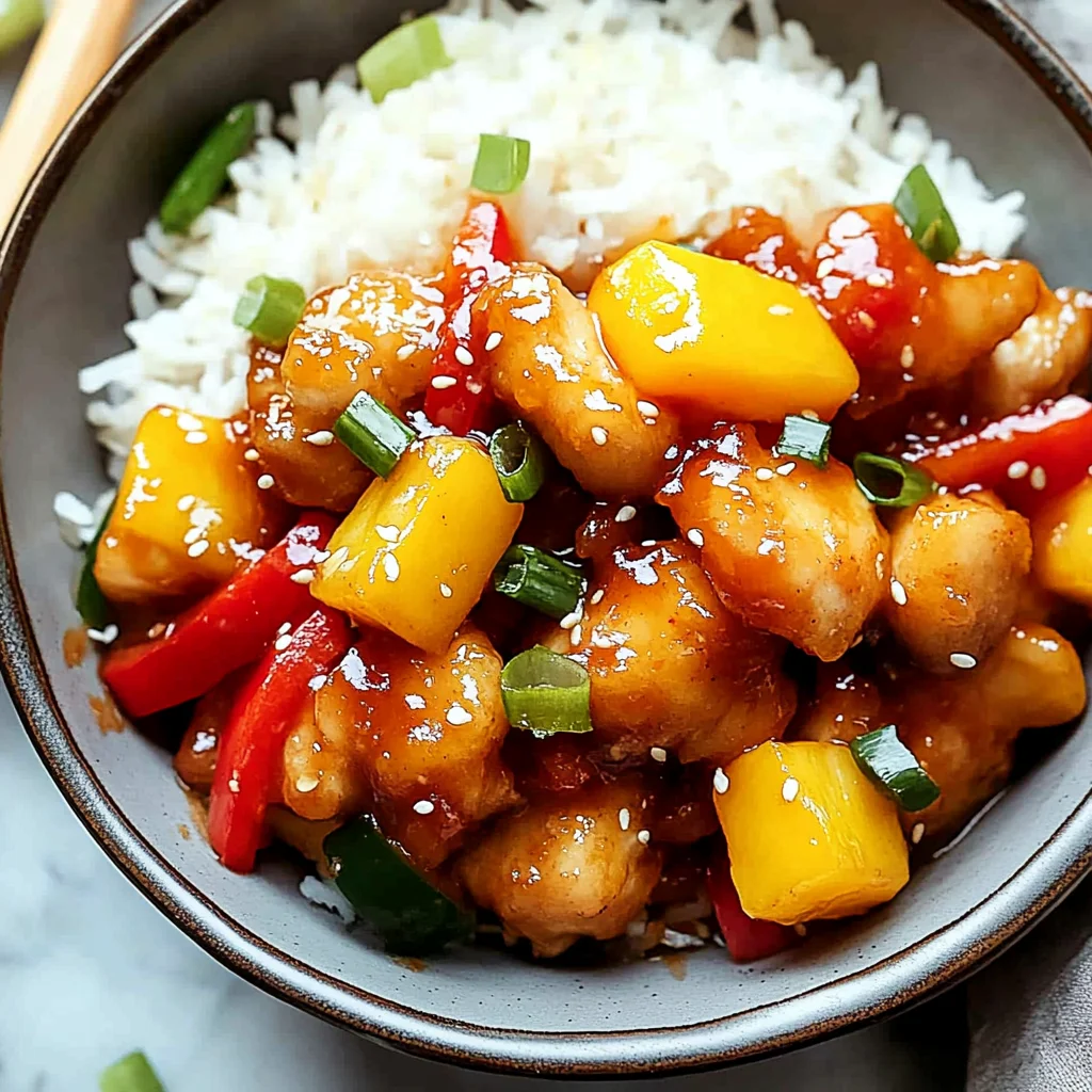Sweet And Sour Chicken Recipe