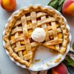 The Best Peach Pie