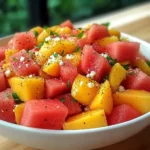The Peach Watermelon Salad That Tastes Like Summer