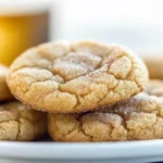 Apple Cider Snickerdoodle Cookies
