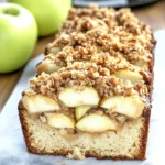 Apple Crisp Cheesecake Bread