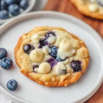 Blueberry White Chocolate Chip Cookies - Alrightwithme