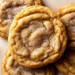 Chewy Pumpkin Snickerdoodle Cookies