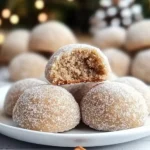 Cinnamon Sugar Snowball Cookies