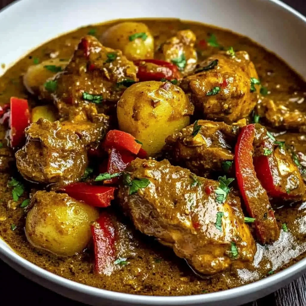 Creamy Chicken with Potatoes and Coconut
