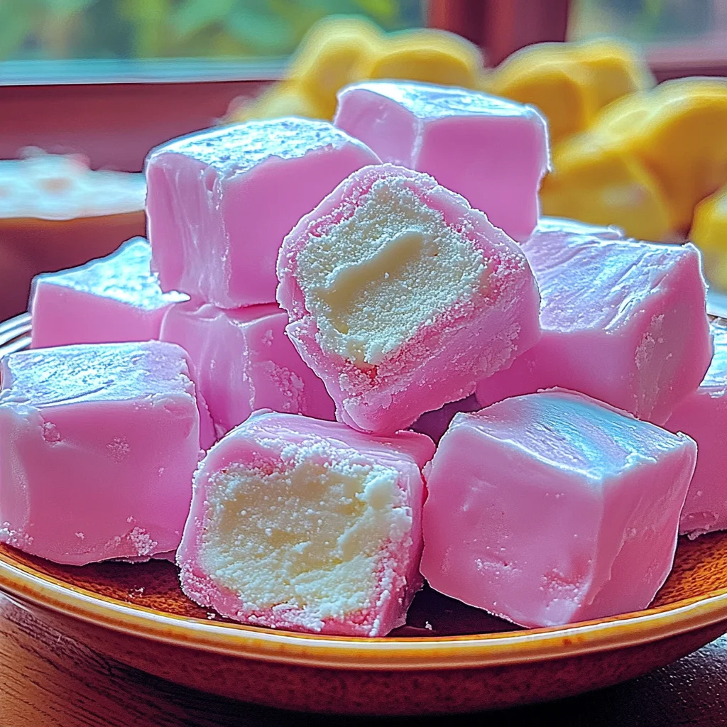 Fluffy Cotton Candy Fudge