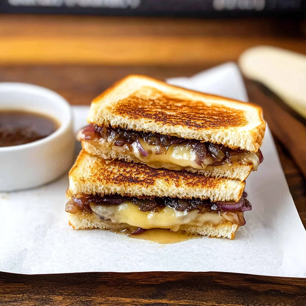 French Onion Grilled Cheese