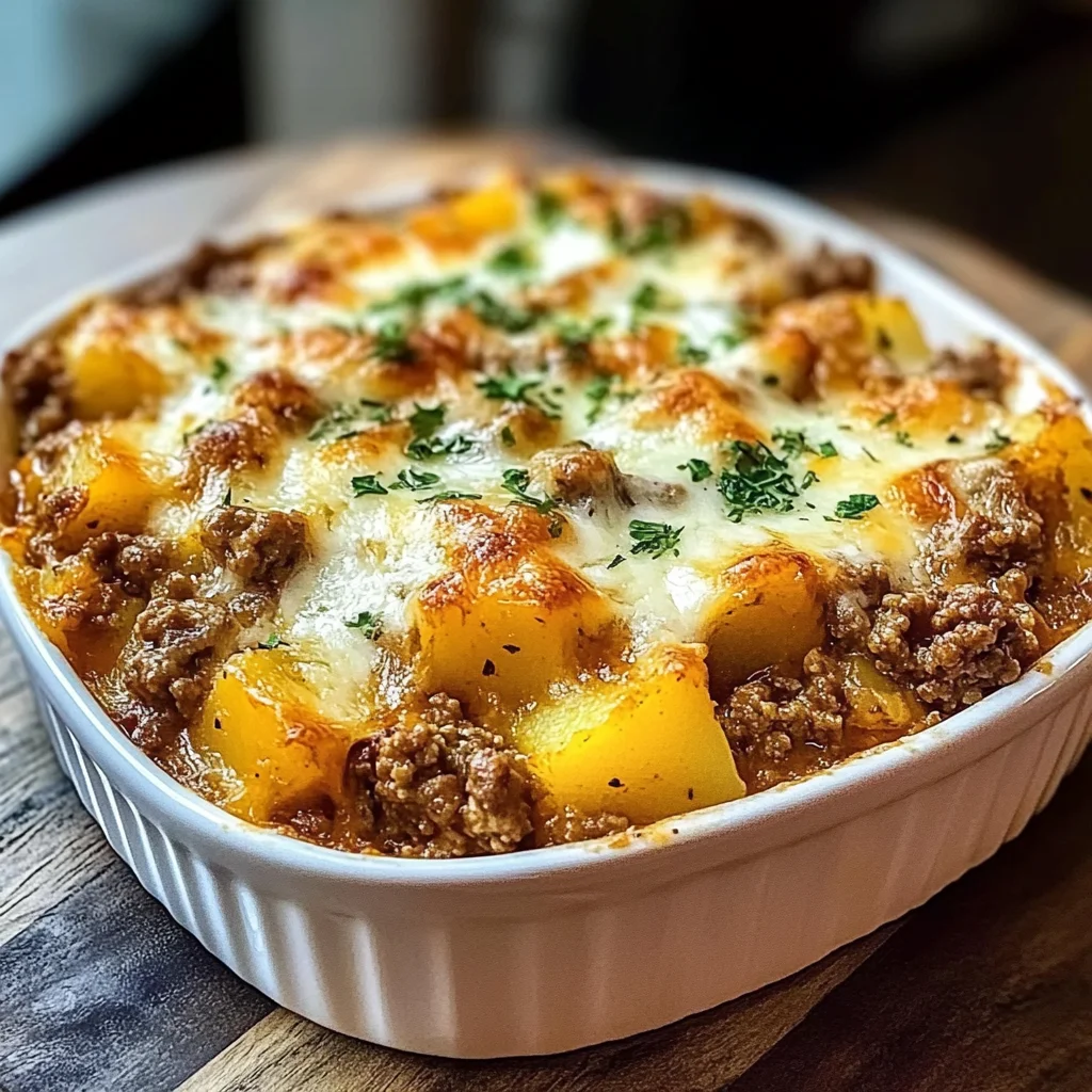 Hobo Casserole (Ground Beef Recipe)