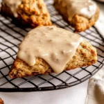 Homemade Chai Scones with Maple Chai Glaze