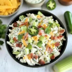 Keto Jalapeno Popper Cottage Cheese Chicken Salad