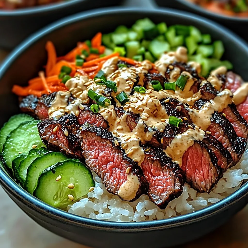Korean BBQ Steak Bowls: A Delicious and Easy Recipe to Try Tonight