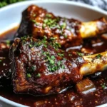 Luxurious Red Wine Lamb Shanks