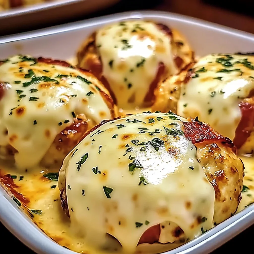 Melted Mozzarella & Ranch Chicken Bombs