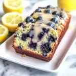 Moist Blueberry Zucchini Bread with a Lemon Glaze - Alrightwithme