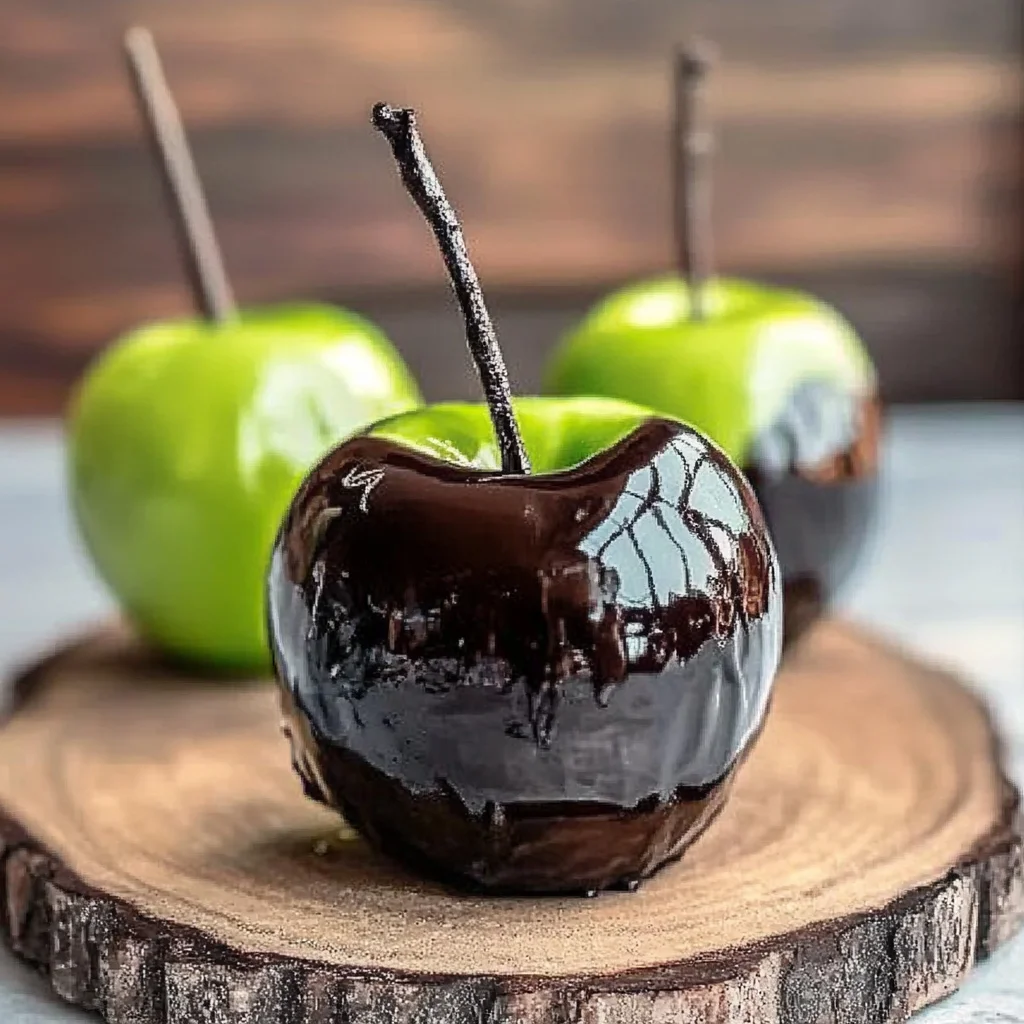 Poison Toffee Apples for Halloween