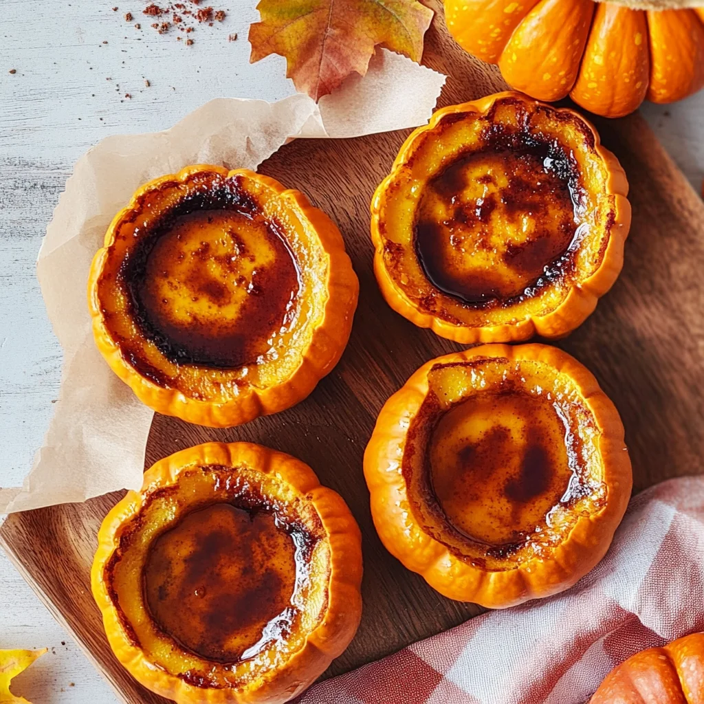 Pumpkin Crème Brûlée