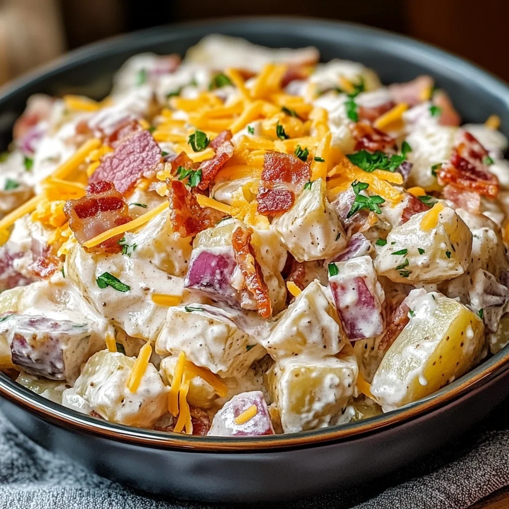 Steakhouse Potato Salad: A Creamy, Flavor-Packed Side Dish