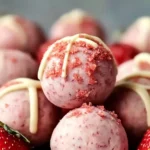 Strawberry Cheesecake Protein Balls